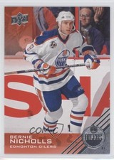 2013-14 Upper Deck Edmonton Oilers Bernie Nicholls #34 0c3
