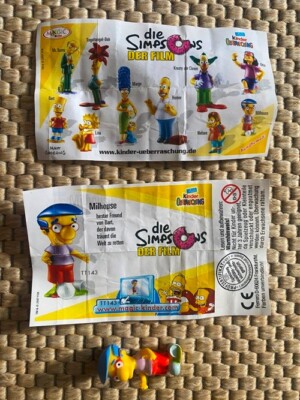 Ü-Ei Die Simpsons TT 143 Milhouse mit BZ B Saison 2007/08