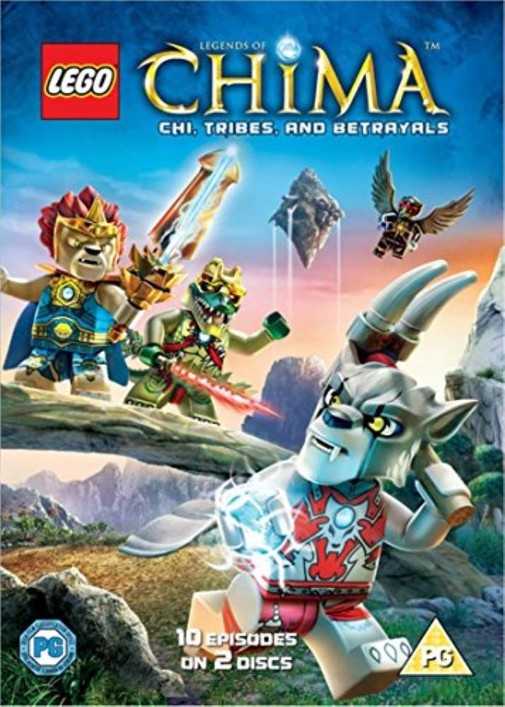 Lego Legend of Chima: Chi, Tribes & Betrayal DVD (2014) FREE SHIPPING