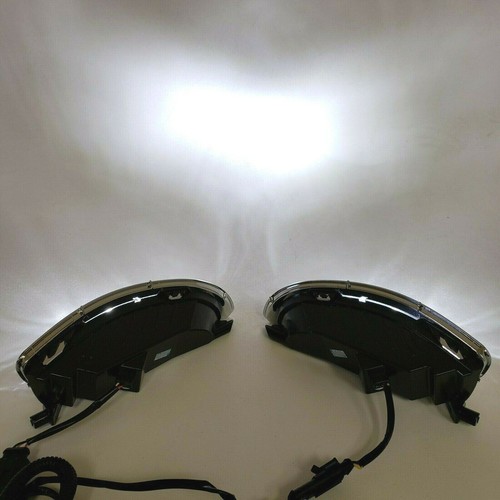 Juego de biseles de interruptor de cable LED 6000K ámbar blanco para RX330 RX350 2004-2009 - Imagen 4 de 10