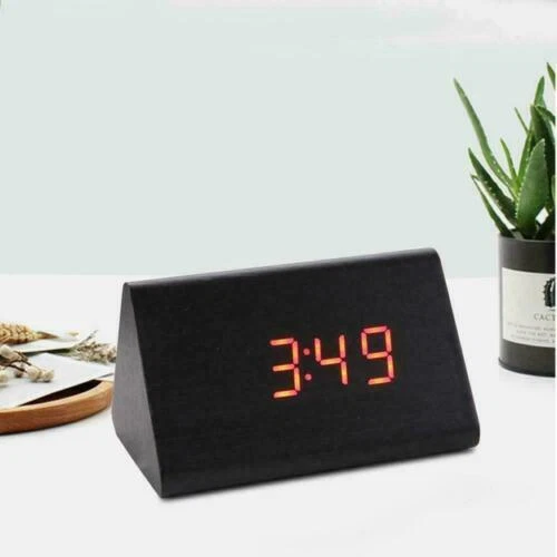 Wooden Alarm Clocks & Clock Radios