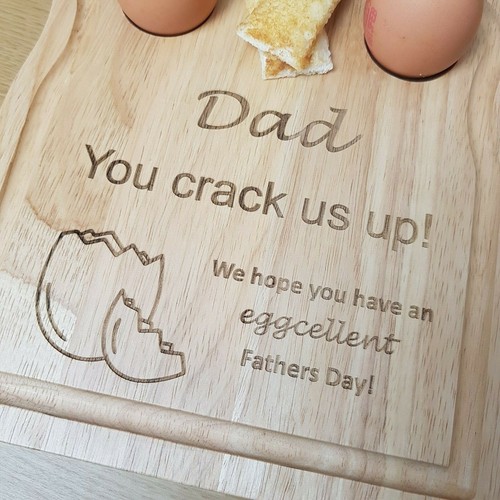 Personalised Egg-ceptional Dippy Egg Cup Breakfast Board, Funny Gift for him/her - Picture 6 of 44