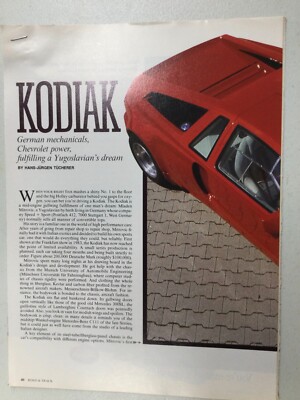 MISC2396 Vintage Article 1987 Kodiak Chevrolet Power Dec 1986 4 page