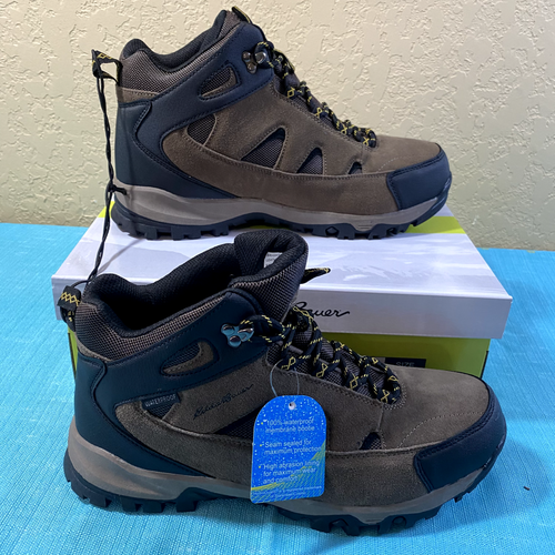 Eddie Bauer Men's Mid Height Brighton Waterproof Hiking Boots Size 12M eBay