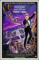 A View To A Kill Movie Poster Rolled 27x41 James Bond Intl.version Roger Moore A View To A Kill Movie Poster Rolled 27x41 James Bond Intl.version Roger Moore