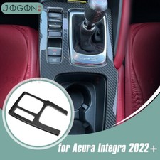 Dry Carbon Fiber Center Console Panel Trim For Acura Integra Type S 2022-2025 Mt Dry Carbon Fiber Center Console Panel Trim For Acura Integra Type S 2022-2025 Mt