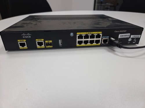 CISCO - C892FSP-K9 - Cisco 892FSP 1 GE and 1GE/SFP High Perf Security Router - Afbeelding 3 van 5