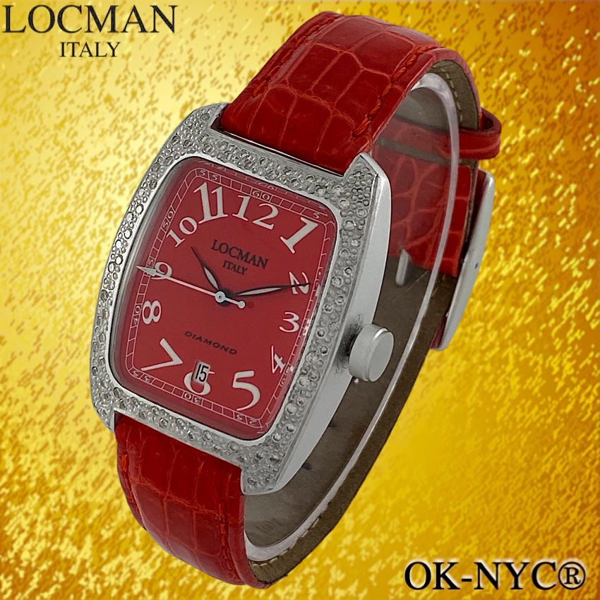 Reloj Mujer LOCMAN DIAMOND REF 488 Bisel Diamantes Cuarzo 32 mm x 43 mm Foto 2 de 4