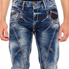 Cipo  Baxx CAMPTON Mens Jeans Denim Straight Cut CD563 all Sizes