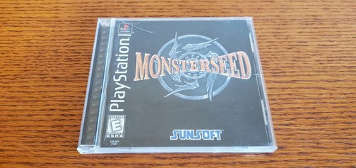 Monsterseed PlayStation 1 RPG Complete with Manual CiB Ps1 Ps2 Ps3 MINT Disc!