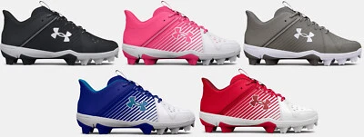 Under Armour Boy's UA Leadoff Low RM Youth Baseball/Softball Molded Cleats