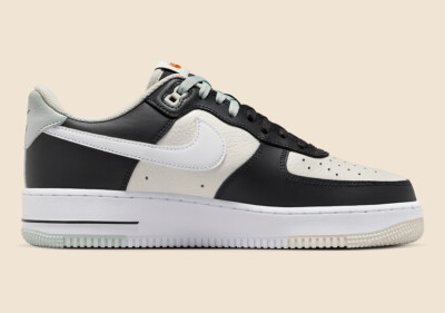 Nike Air Force 1 '07 LV8 Low Black Light Silver Phantom Nby FD2592