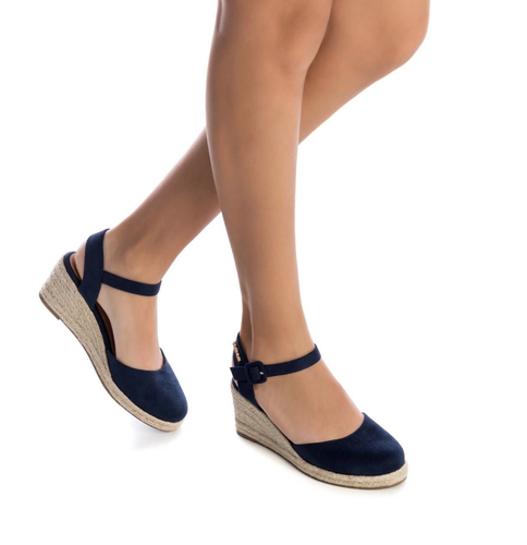 REFRESH SANDALO ESPADRILLAS CON ZEPPA DONNA 72858 BLU SCURO DAL 35 AL 40  P/E NEW | eBay