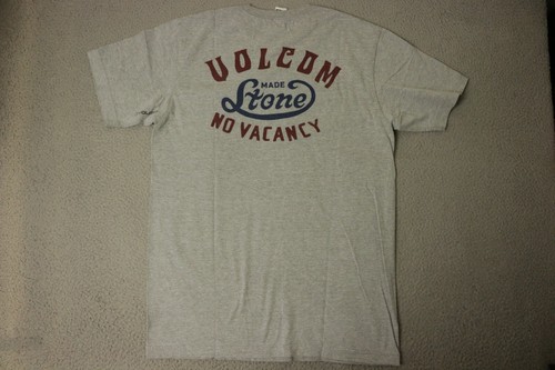 Volcom Stone Shirt Men's Medium With Front Pocket Gray - Picture 8 of 12