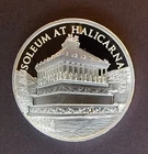 Mausoleum At Halicarnassus Wonder World-999 Silver 1 Oz Ounce Art Bar Round Coin