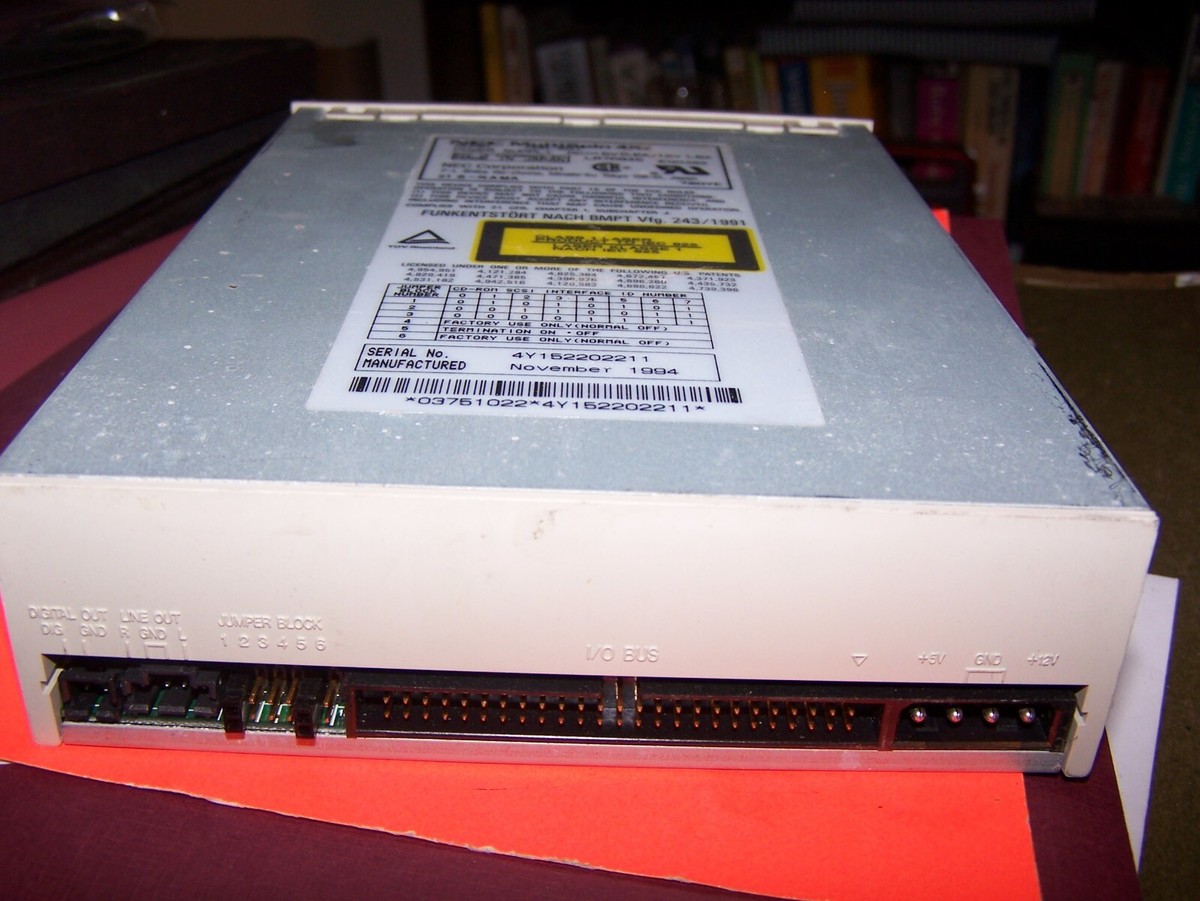Early NEC MultiSpin 4Xi SCSI Model CDR-501 Caddy CD Reader | eBay
