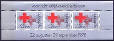 Netherlands 1978 MNH SS, Red Cross, Healthcare, Maps