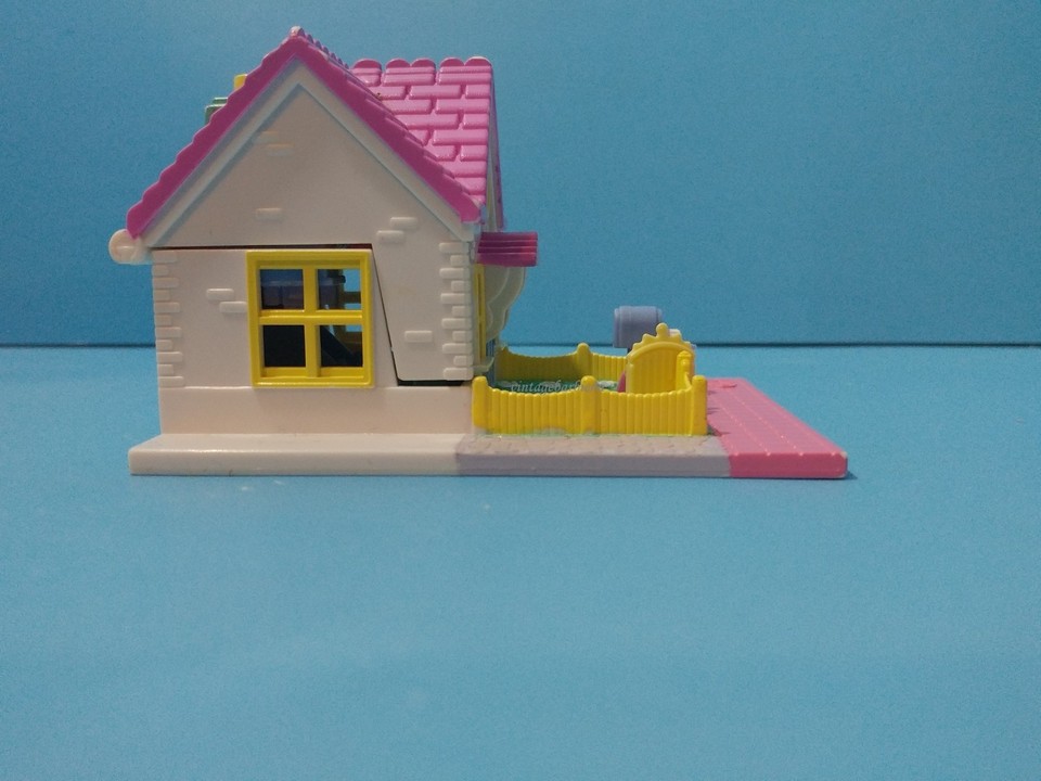 Polly Pocket - Cozy Cottage - Bluebird 1993 - Maison De Poupée Vintage