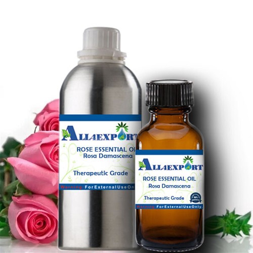 PURE ROSE ESSENTIAL OIL Rosa Damascena NATURAL HERBAL FRAGRANCE - Picture 27 of 30