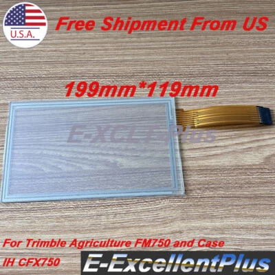 Touch Screen Panel Glass For Trimble CFX-750 Agriculture FM750 FM-750 Touchpad