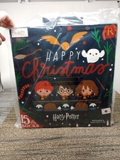 Happy Christmas Harry Potter 15 Days Of Socks Women's Shoe Size4-10 New