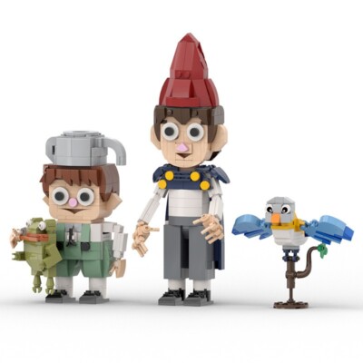 LuxeBlocks MOC Over the Garden Wall Mech compatible building block set