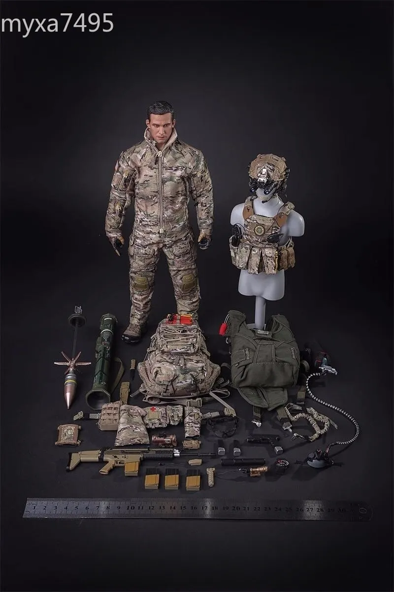 United States Army Special Forces Action Complete Figure In Stock 1/6 Model  New