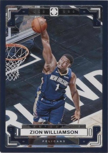 2023-24 Panini Obsidian - Equinox Orange #2 Zion Williamson /75 | eBay