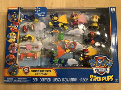 Paw Patrol Super Pups Gift Pack: Chase, Stella, Ruben, Zuma