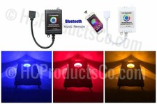 Bluetooth Controlled Cornhole Lights with 16 Million Color and Motion Options