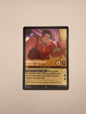 Disney Lorcana Shimmering Skies Wreck-It-Ralph Admiral Underpants 21/204 Nonfoil
