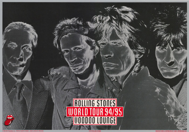 洋楽 The Rolling Stones World Tour 94/95 POSTER : MUSIC : ROLLING STONES WORLD TOUR 94/95 - FREE