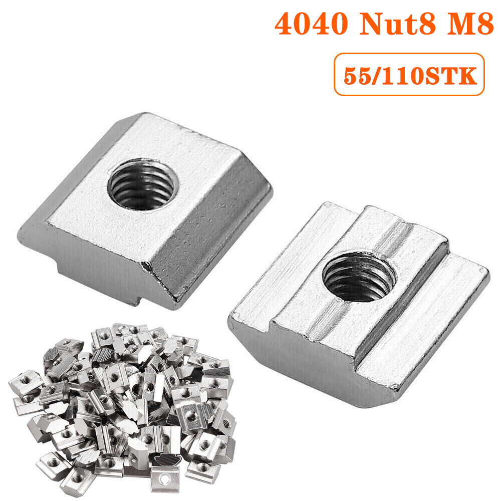 Aluprofil Nut Nutensteine Gleitmuttern M5/M6/M8 Für Aluprofile 20