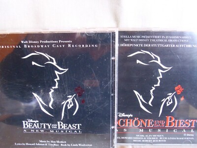 Die Schöne und das Biest- Höhepunkte/ Beauty & The Beast- Broadway Cast- 2 CDs