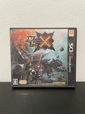Monster Hunter X Cross Nintendo 3DS Japan Import CIB Capcom Video Game