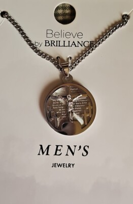 Believe By Brilliance Men's Jewelry Stainless Steel 24