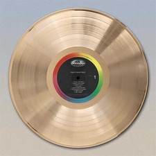 Beastie Boys "Paul's Boutique" Gold LP Record wall art