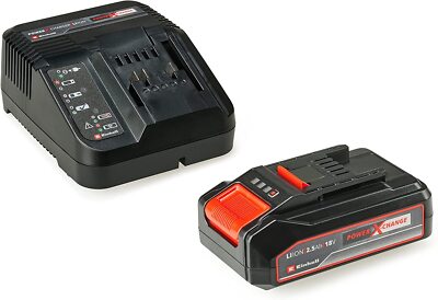Original Einhell Starter Kit 2,5 Ah Akku Ladegerät passend für Power X-Change