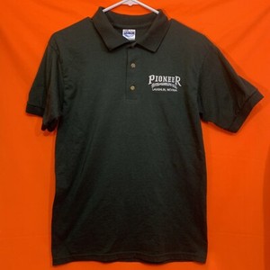 Pioneer Hotel & Gambling Hall Laughlin Nevada Polo Shirt Green Small