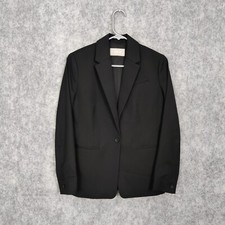 Everlane Blazer Women's Uk 6 - 8 / Us 2 Oversized Wool Careerwear One Button