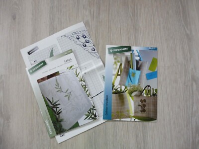 Stickanleitung Stickheft von Zweigart 2 Stück Nr. 217 und 177