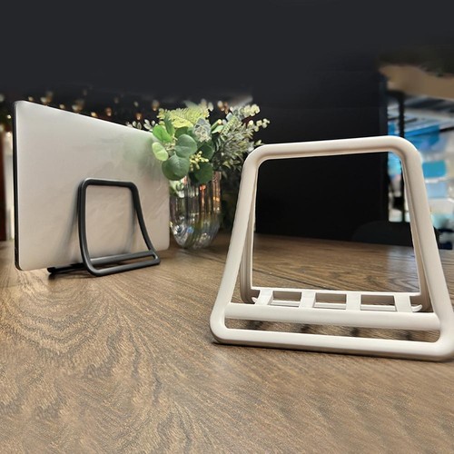 Vertical Laptop Stand - Holder - Adjustable Notebook Space Dock Saver Nice K8N0 - Afbeelding 10 van 15