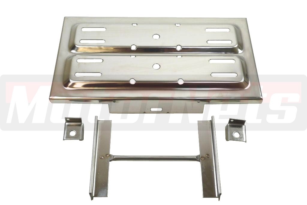 Kit Vassoio Di Fissaggio Batteria - 28 Cm Con Bullone 23 Cm | Acciaio Resistente Per Auto E Barche - Foto 8