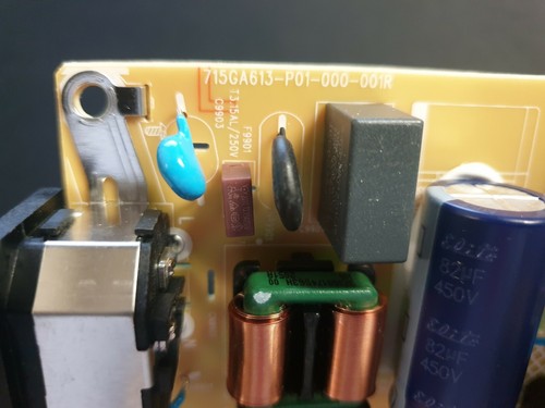 ViewSonic VX2768-PC-MHD monitor power supply board 715GA613-P01-000-001R - Picture 2 of 4