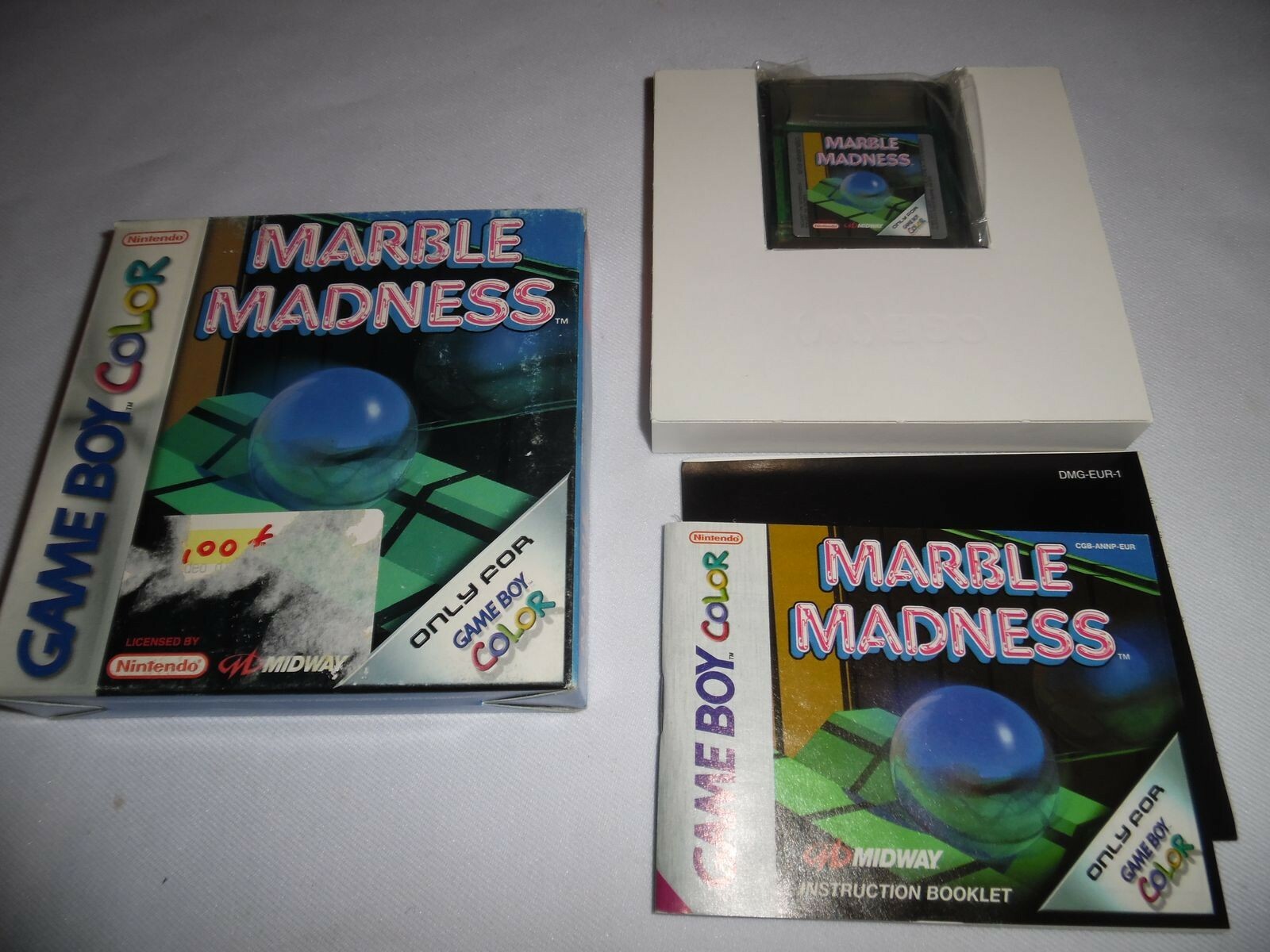 Jeu Game Boy Color - Marble Madness - GBC