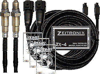 Zeitronix ZT-4 Dual Wideband Air/Fuel Ratio AFR Meter (Sema