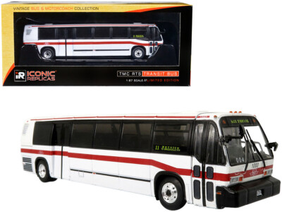 Iconic Replicas TMC RTS Transit Bus ''TTC Toronto'' 1/87 Diecast Model 87-0399