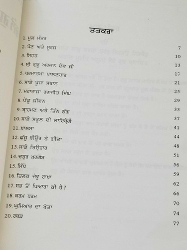 Let's Learn Gurmukhi Writing Punjabi Textbook Sentence Making 4th Book H13 Kaida - Picture 2 of 7