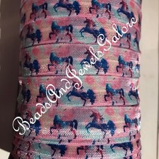 Unicorn foe unicorn elastic unicorn hair ties Lularoe foe inspired unicorn- 5/8
