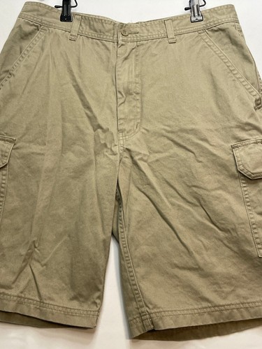 Dickie's cargo shorts mens 32 x 11 beige tan - Picture 7 of 8